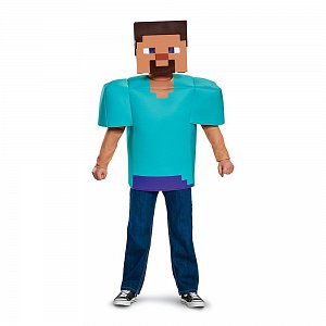 Minecraft kostým Steve 7-8 let