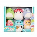 Squishmallows Micromallows 6-Pack Lev, Dinosaur, Kvajáva, Hříbek, Drak, Tuleň 6 cm