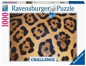 Puzzle Challenge: Zvířecí potisk 1000 dílků