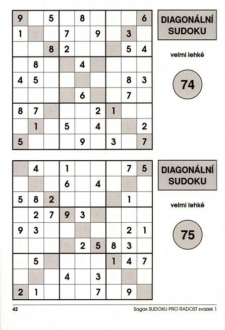 Náhled Sudoku pro radost 1