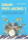 Drum Play-Along 1 - 7 etud pro bicí soupravu & piano