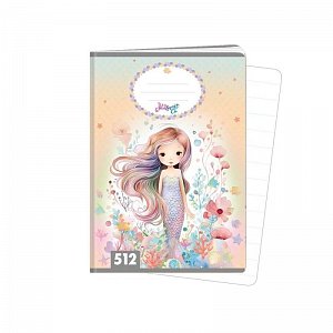 Sešit A5, 10 listů, typ 512 Mermaid