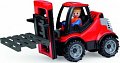 Auto Truckies vysokozdvižný vozík s paletou plast 22cm s figurkou v krabici 24m+
