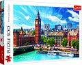 Trefl Puzzle Slunečný den v Londýně / 500 dílků