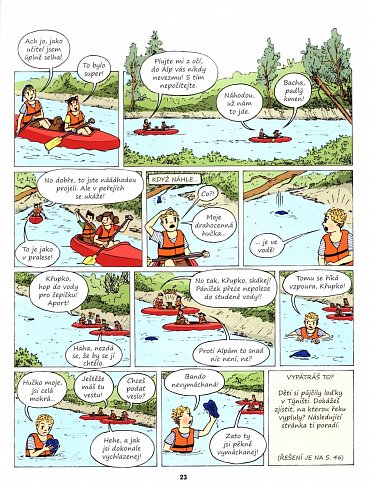 Náhled Výletovník - Kamarádi z komiksů tě zvou na dobrodružné výlety po naší zemi