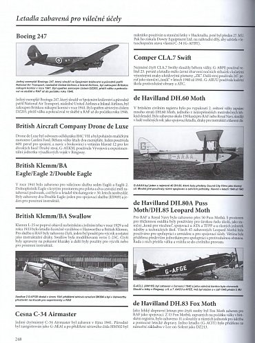 Náhled Britská vojenská letadla 2. světové války