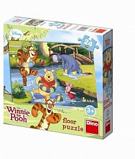 Medvídek Pú u vody - Maxi puzzle 24 dílk