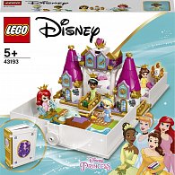 LEGO® I Disney Princess™  43193 Ariel, Kráska, Popelka a Tiana a jejich pohádková kniha dobrodružstv