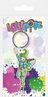 Lollipopz Klíčenka gumová - zelená