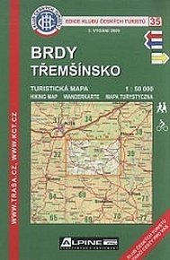 KČT 35 Brdy, Třemšínsko 1:50.000 / turistická mapa