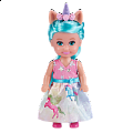 Víla jednorožec Sparkle Girlz malá v kornoutku