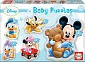 Baby puzzle Miminka Disney 5v1 (3-5 dílků)