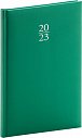 Diář 2023: Capys - zelený, týdenní, 15 × 21 cm