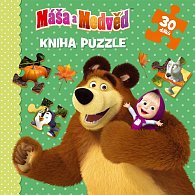 Máša a Medvěd - Kniha puzzle 30 dílků