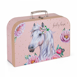 Oxy Kufřík lamino 34 cm - Kůň romantic
