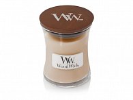 WoodWick White Honey svíčka váza 85g