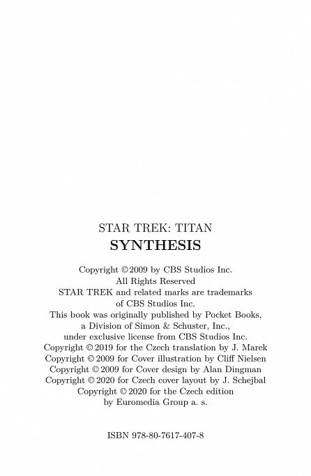 Náhled Star Trek: Titan – Syntéza