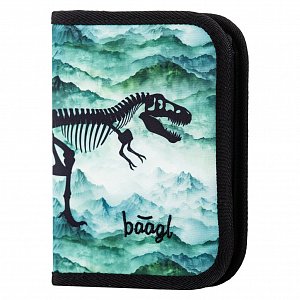BAAGL Školní penál jednopatrový Dino