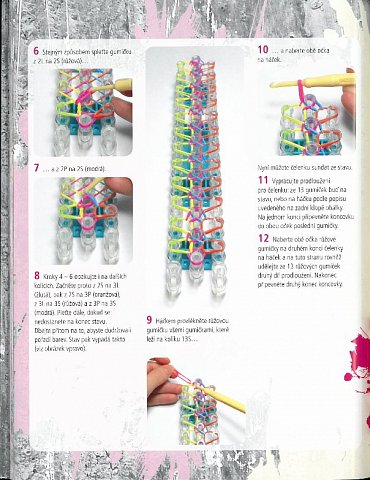 Náhled Gumičkománie! - Návody na ozdoby z barevných gumiček