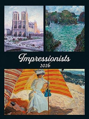 Kalendář 2026 Impressionists, nástěnný, 42 x 56 cm
