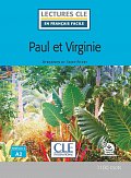 Paul et Virginie - Niveau 2/A2 - Lecture CLE en français facile - Livre + Audio téléchargeable