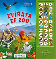 Zvířata ze zoo – kniha se zvuky