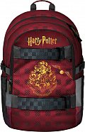 BAAGL Školní batoh Skate Harry Potter Bradavice vínový  