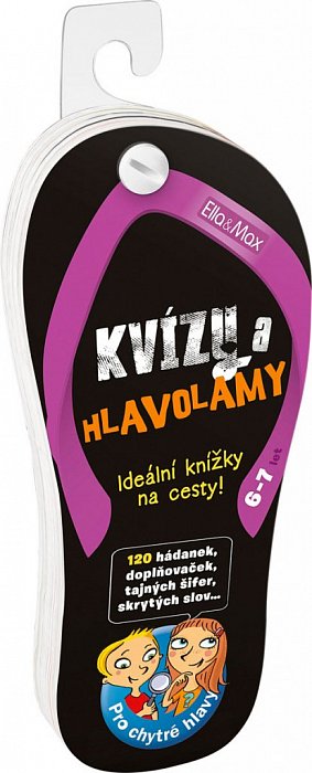 Kvízy a hlavolamy, 6-7 let – Zábava na cesty