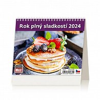 Kalendář stolní 2024 - MiniMax Rok plný sladkostí