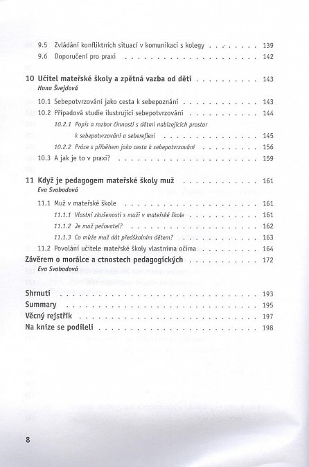 Náhled Osobnost předškolního pedagoga - Seberozvoj, sociální kompetence a jejich rozvíjení