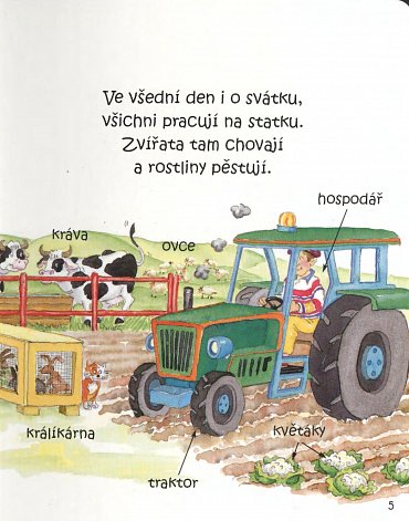 Náhled Na statku - Obrázkový lexikon