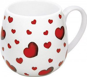 Hrnek buclák - Srdíčka / Little hearts