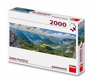 Puzzle Pohled na Alpy 2000 dílků