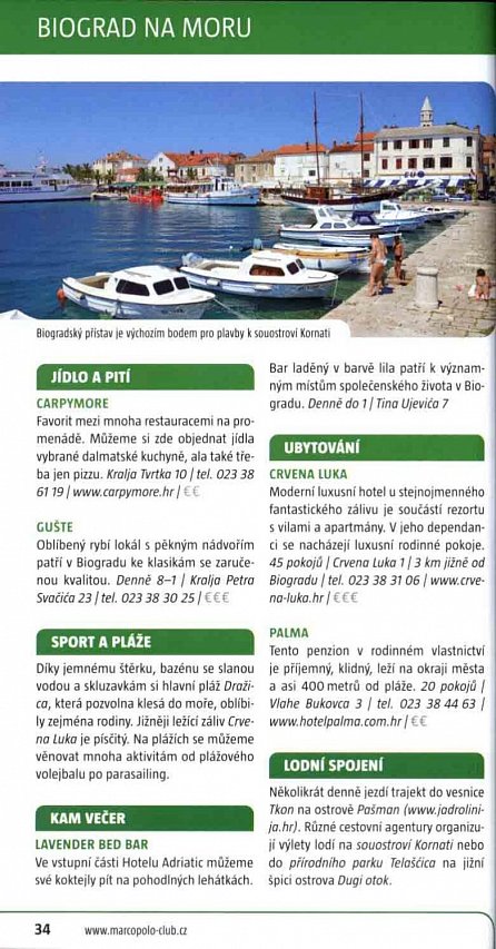 Náhled Chorvatské pobřeží - Dalmácie / MP průvodce nová edice