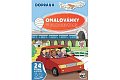 Doprava - Omalovánky A4 se samolepkami