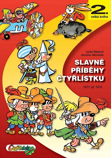 Náhled Slavné příběhy Čtyřlístku 1971-1974 / 2. velká kniha