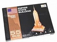 Puzzle 3D - Empire State Building (55 dílků)