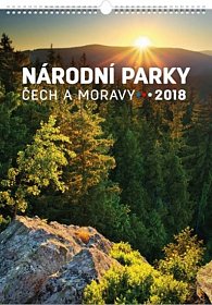 Kalendář nástěnný 2018 - Národní parky Čech a Moravy
