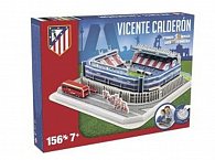 3D Puzzle Nanostad Spain - Vicente Calderonfotbalový stadion Atletico de Madrid