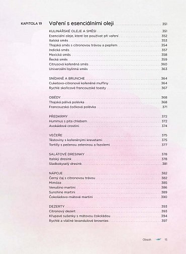 Náhled Esenciální oleje: kompletní příručka - Více než 250 receptů pro přírodní aromaterapii