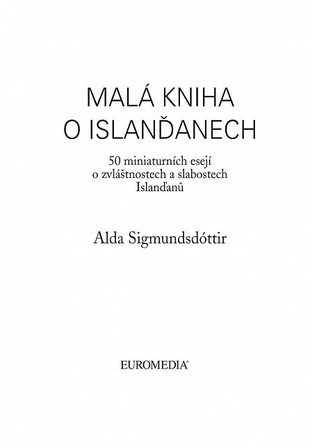 Náhled Malá kniha o Islanďanech