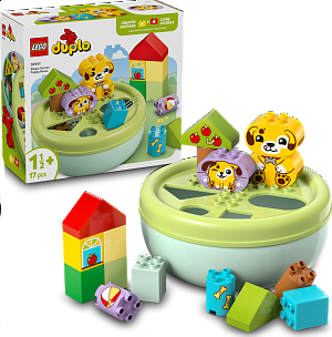 LEGO® DUPLO® 10441 Třídění tvarů: Domeček pro štěňátka