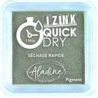 Razítkovací polštářek IZINK Quick Dry rychleschnoucí - šedý