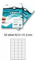 Etikety EUROLABELS - 52 etiket na A4 (100 ks), 140g