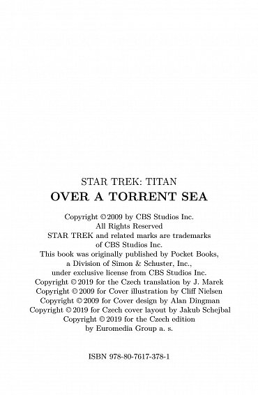 Náhled Star Trek: Titan - Přes dravé moře