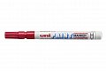 UNI PX-21 lakový popisovač, 0,8 - 1,2 mm, červený