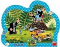 Krtek se žlutým autem - puzzle 25 dílků