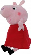 Prasátko Peppa plyš postavička Pepina 35,5 cm červená v sáčku 0m+