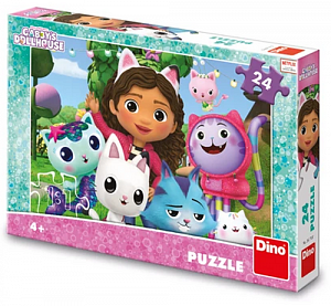 Puzzle Gábi na zahradě 24 dílků