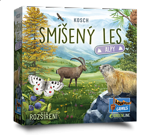 Smíšený les: Alpy (rozšíření)